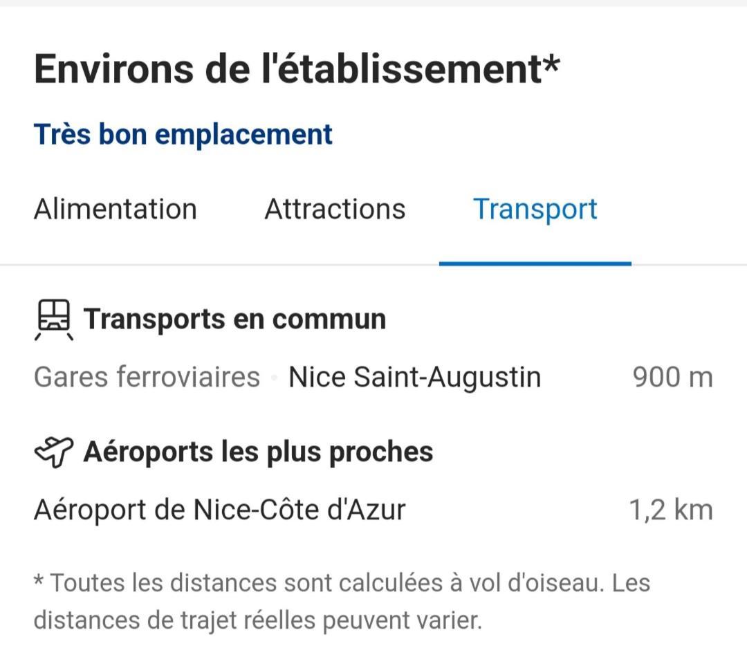 Appartements Renove 2023 Proche Aeroport 5Min, Gare Sncf 2 Min, Tramway Au Pied De L'Immeuble , Parking Possible, Renovated Apartments 2023 Near The Airport 5 Min, Train Station 2 Min, Tram Next To The Building 1 Min, Parking Possible Nice Eksteriør bilde